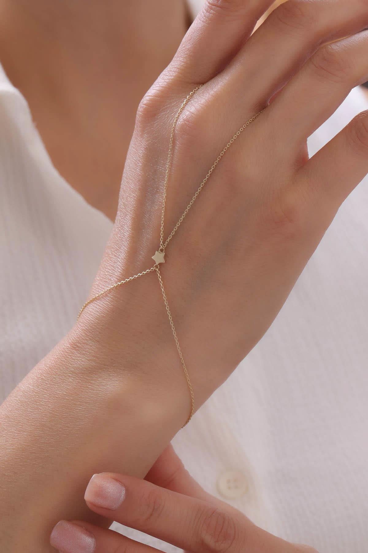 14 Ayar Yıldız Altın Şahmeran