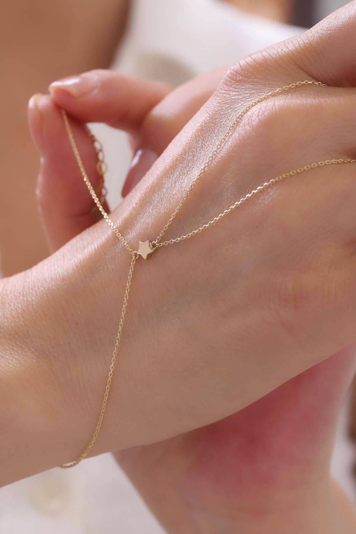 14 Ayar Yıldız Altın Şahmeran