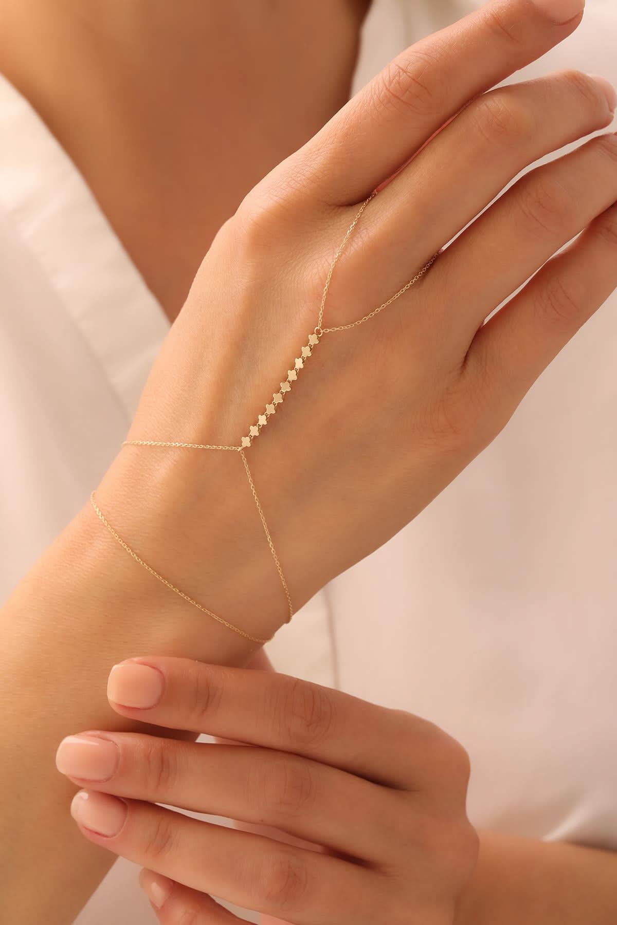 14 Ayar Yonca Altın Şahmeran