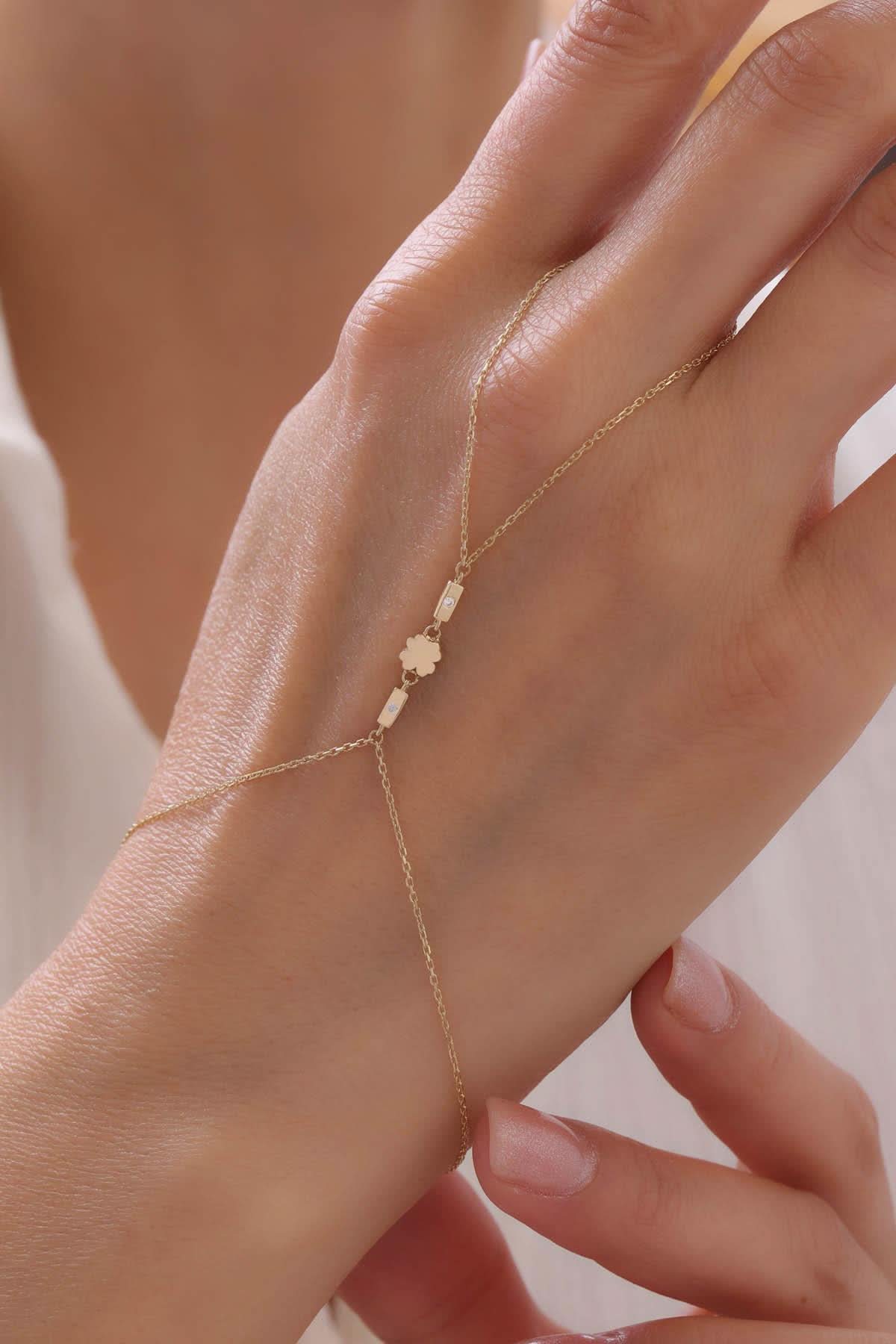 14 Ayar Yonca Altın Şahmeran