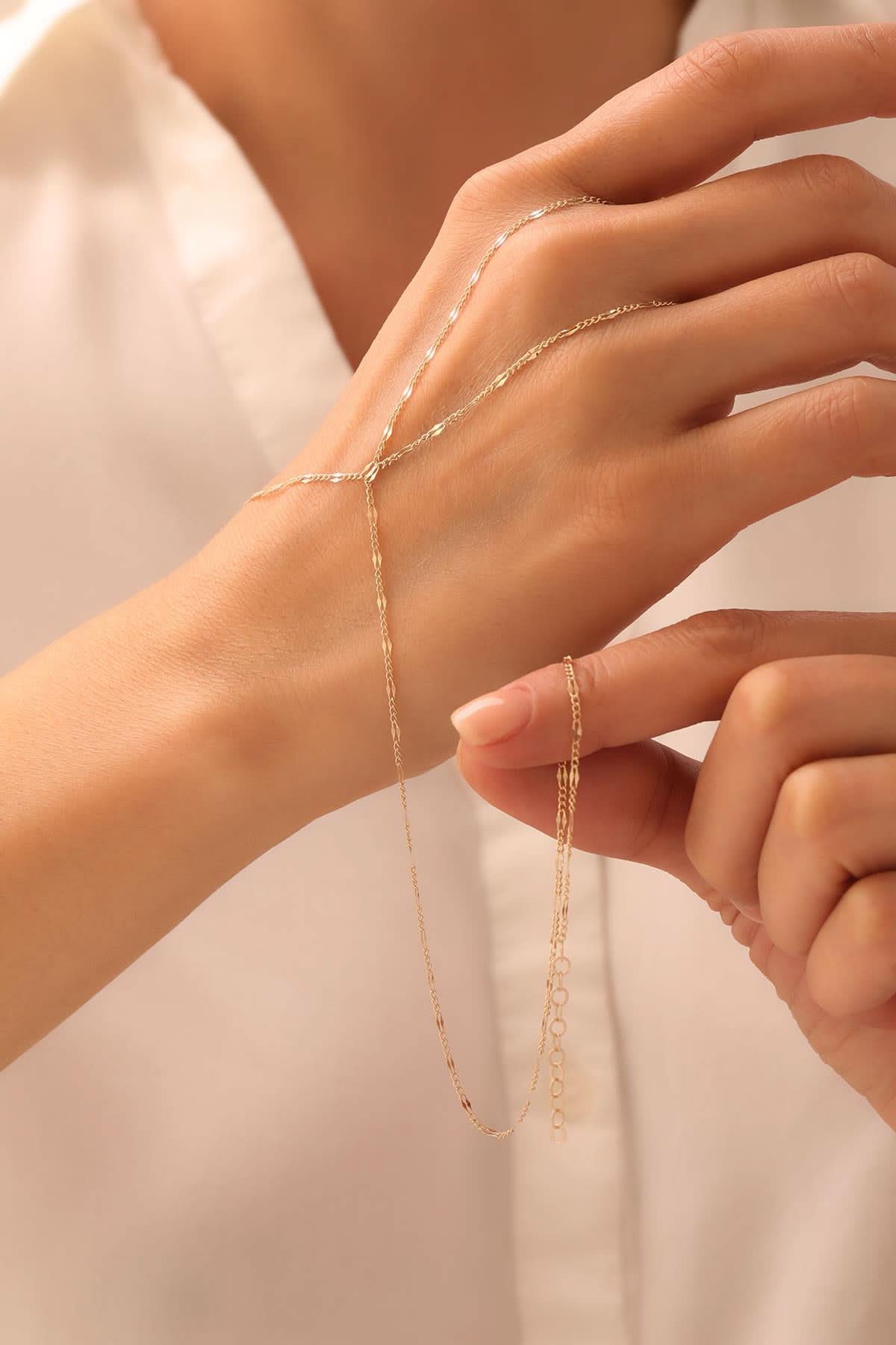 14 Ayar Zincir Altın Şahmeran