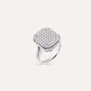 1.44 CT Pırlanta Taşlı Beyaz Altın Yüzük