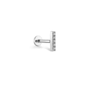 Beş Taş Çubuk Pırlanta Piercing