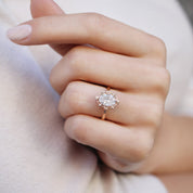 2.00 CT GIA Sertifikalı Vintage Özel Tasarım Aria Pırlanta Yüzük