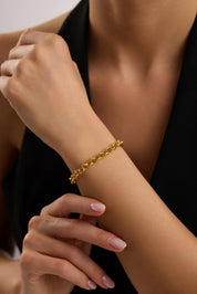 22 Ayar Doç Zincir Altın Bileklik