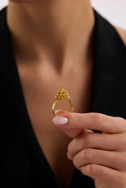 22 Ayar Dorikalı Altın Yüzük