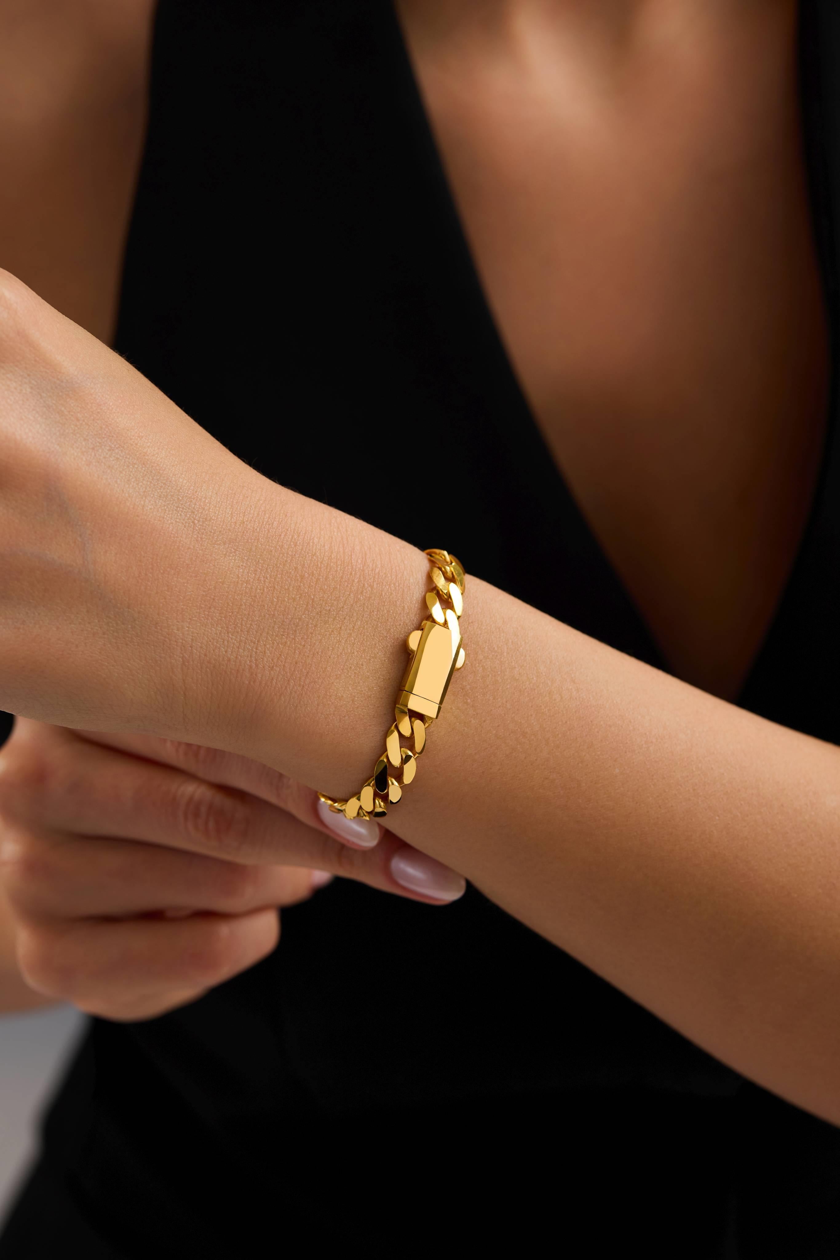 22 Ayar Gurmet Altın Zincir Bileklik