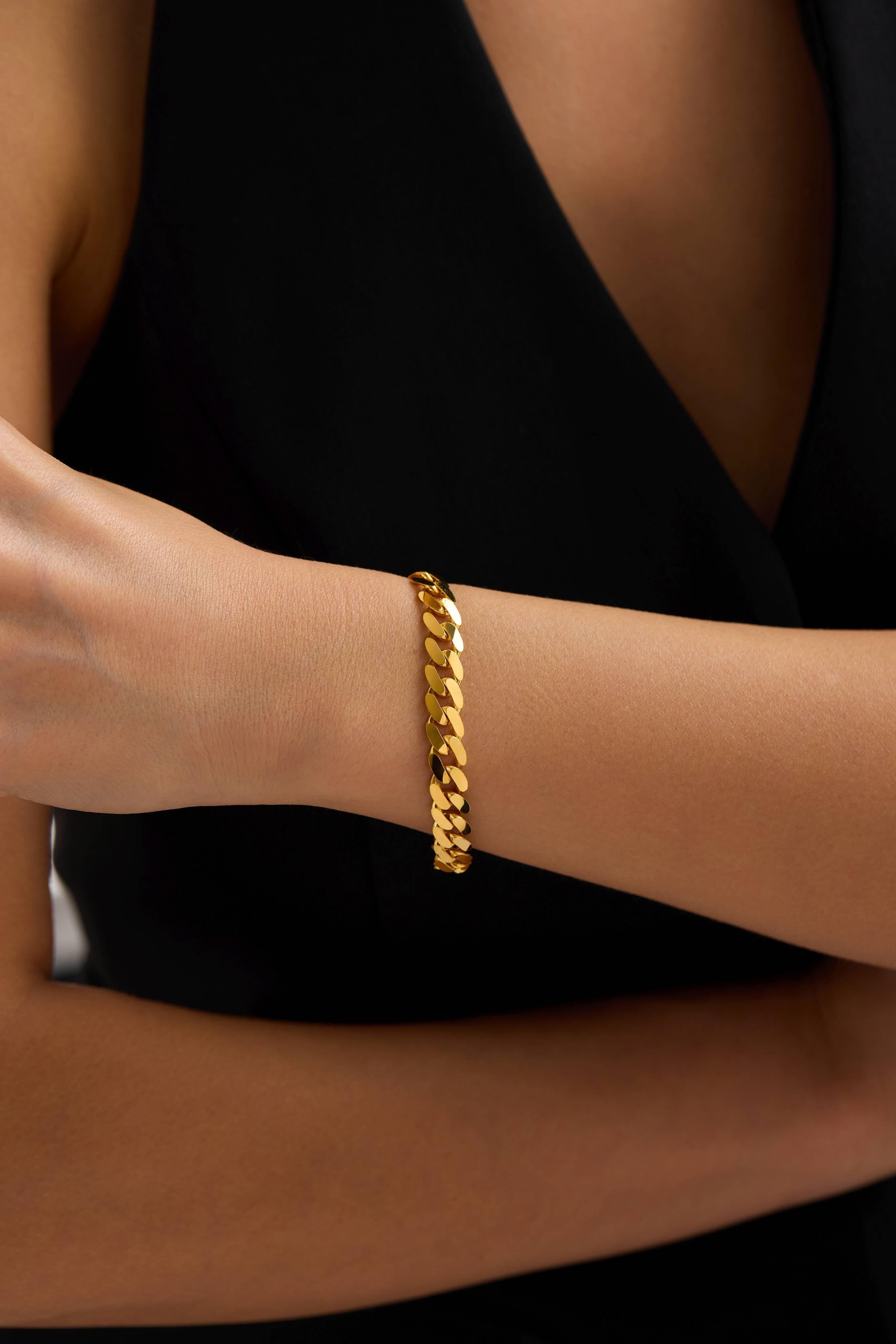 22 Ayar Gurmet Altın Zincir Bileklik