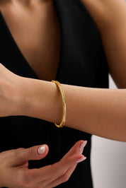 22 Ayar Kalemli Altın Kelepçe