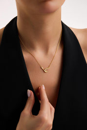 22 Ayar Kuğu Altın Kolye