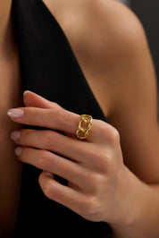 22 Ayar Samanyolu Altın Yüzük