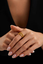 22 Ayar Samanyolu Altın Yüzük