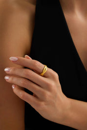 22 Ayar Sarmal Altın Yüzük