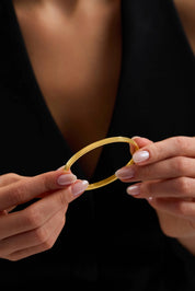 22 Ayar Tasarım Altın Kelepçe