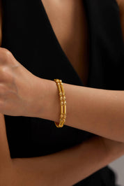 22 Ayar Tasarım Altın Kelepçe