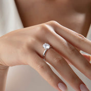 14 Ayar Altın Oval Elegance Yüzük