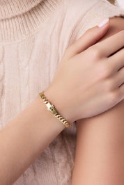 5 Mm Gurmet Bileklik (Sade Kilit)