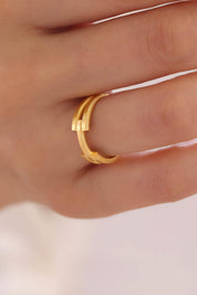 8 Ayar Ajda Altın Yüzük