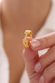 8 Ayar Ajda Altın Yüzük