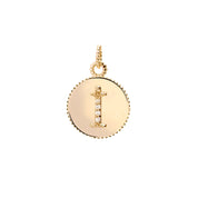 Letters Vintage Harf Altın Charm