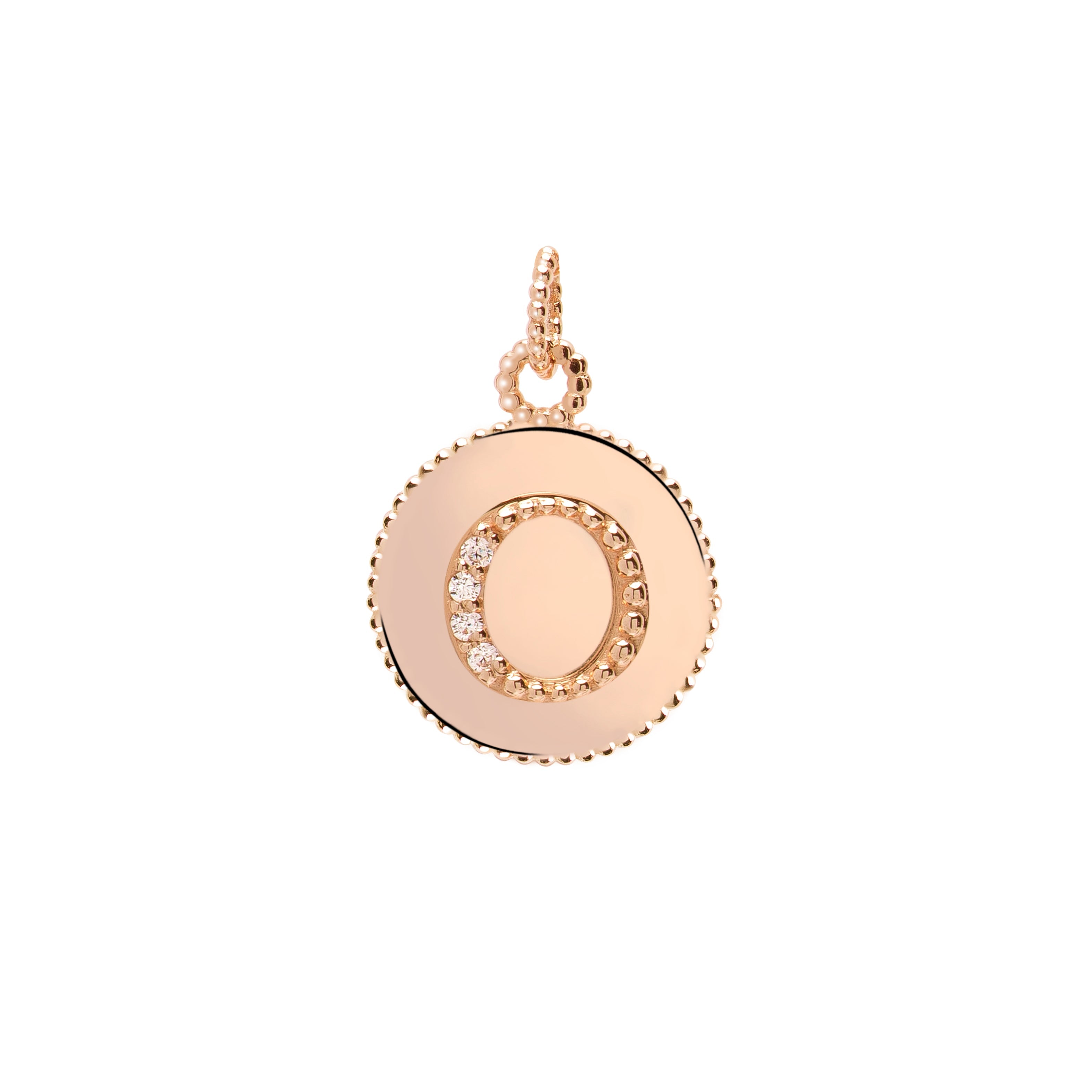 Letters Vintage Harf Altın Charm