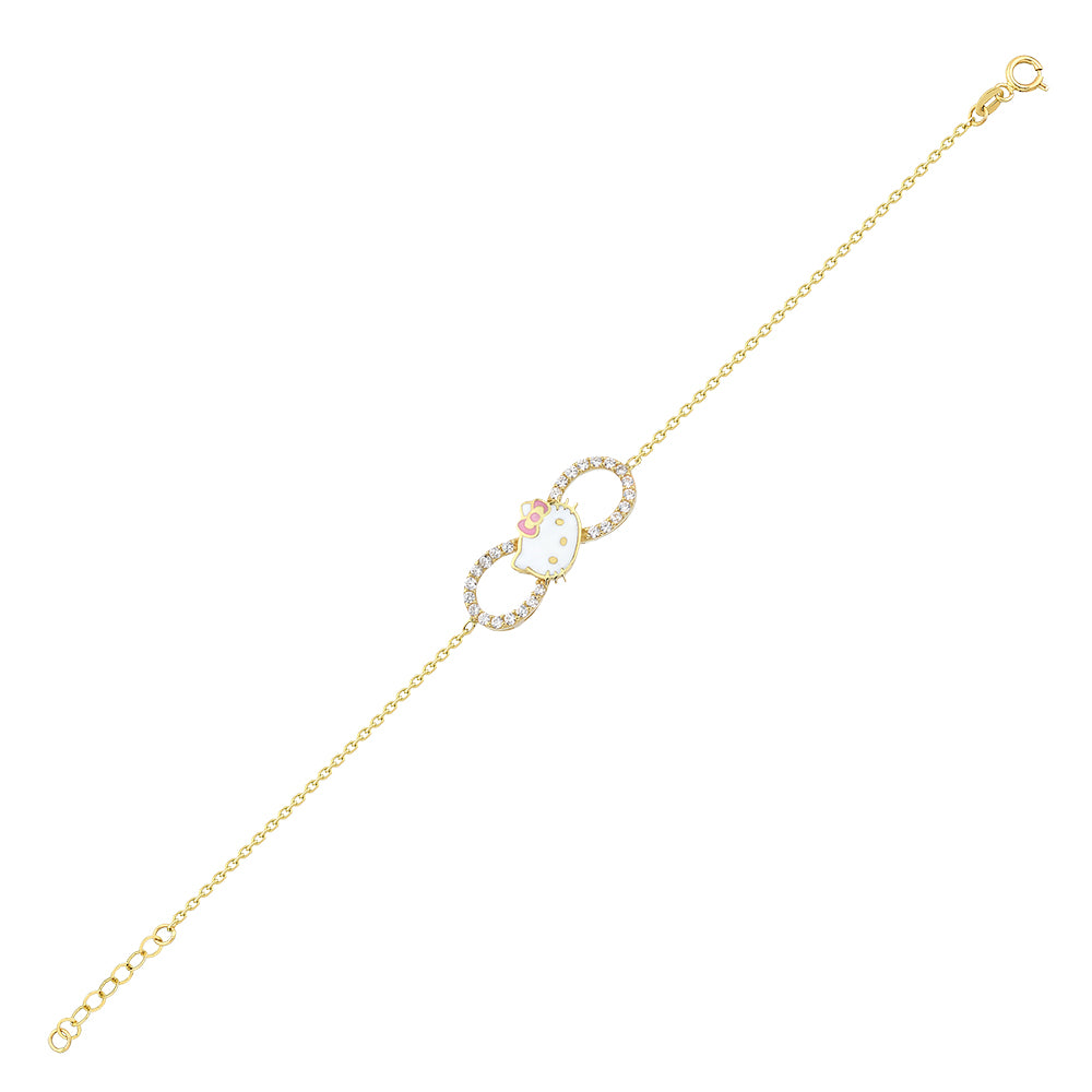 Hello Kitty Altın Bileklik BL0250B