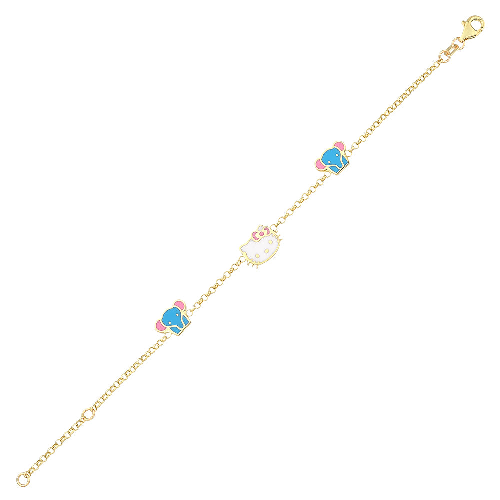 Hello Kitty Altın Bileklik BL2838