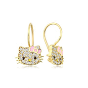 Hello Kitty Altın Küpe KP1380