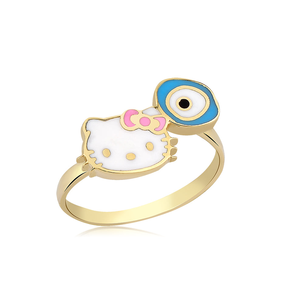 Hello Kitty Altın Yüzük YZ0355