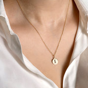 Letters Vintage Harf Altın Charm