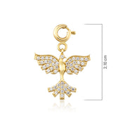 14 Ayar Altın Anka Kuşu Charm