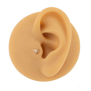 14 Ayar Altın Diamond Form Piercing
