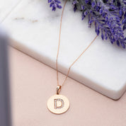 Letters Plaka Harf Altın Charm