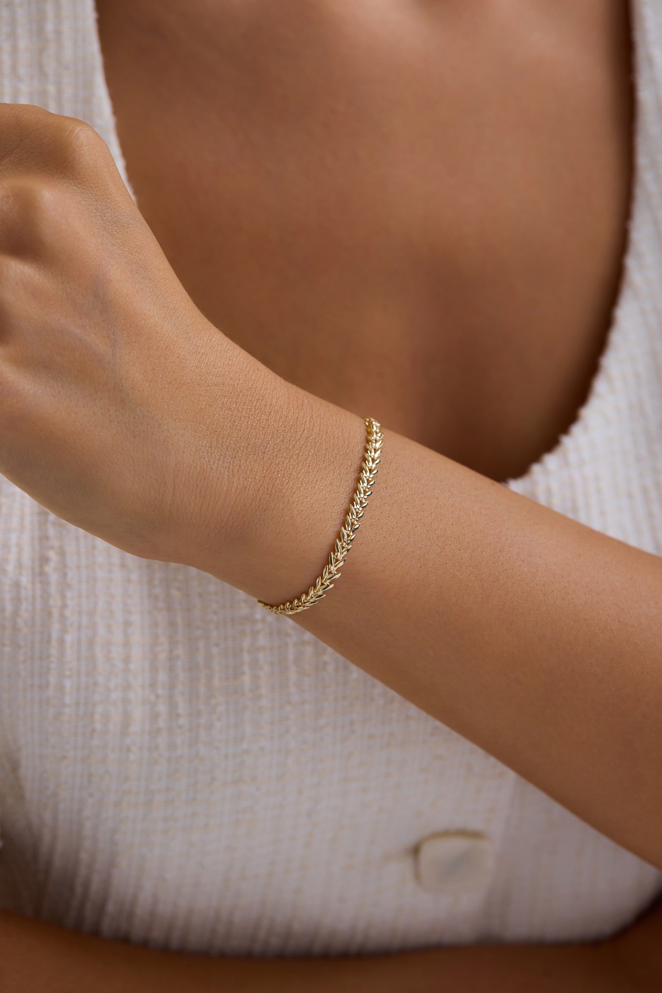 14 Ayar İnce Gurmet Altın Bileklik 2