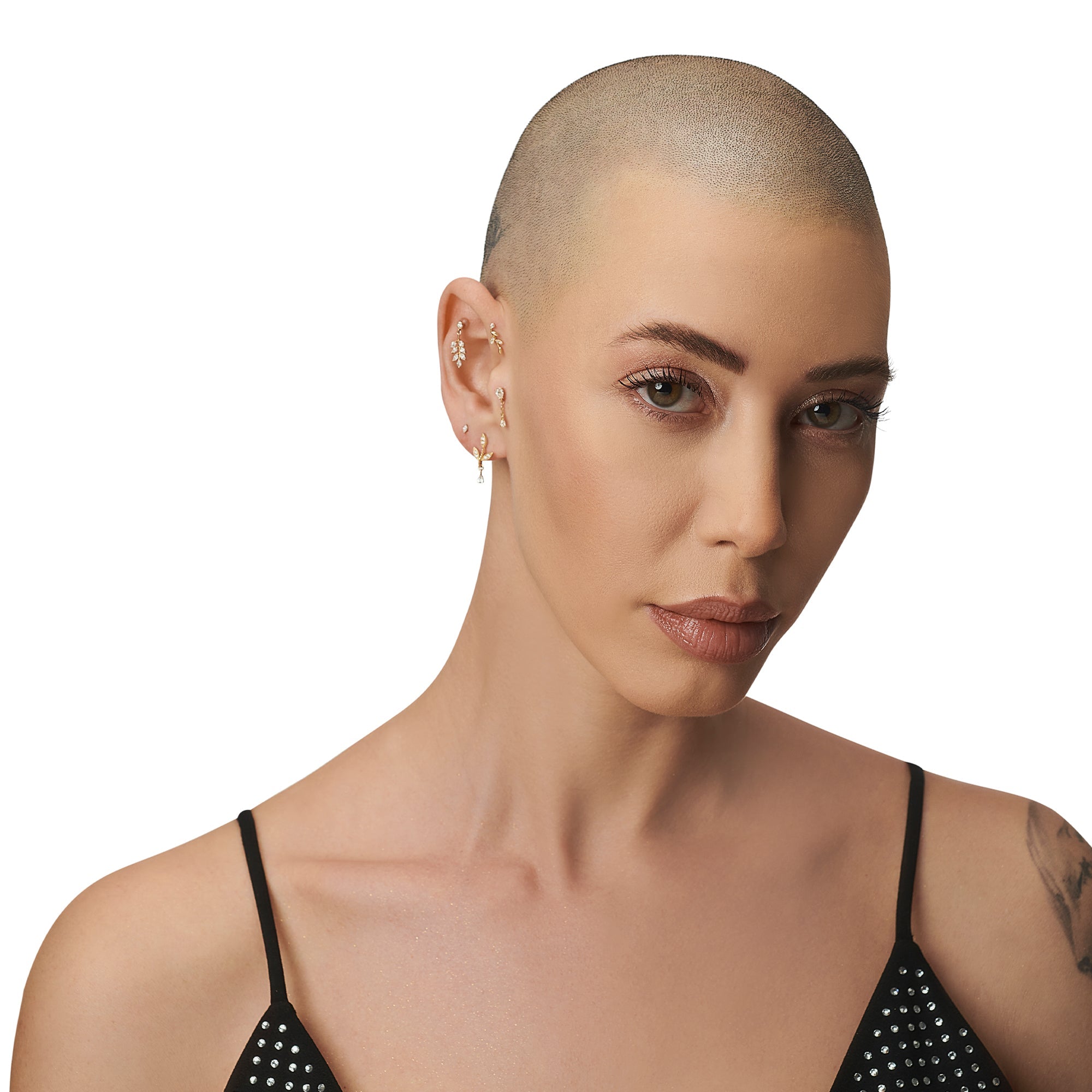 Tek Markiz Pırlanta Piercing