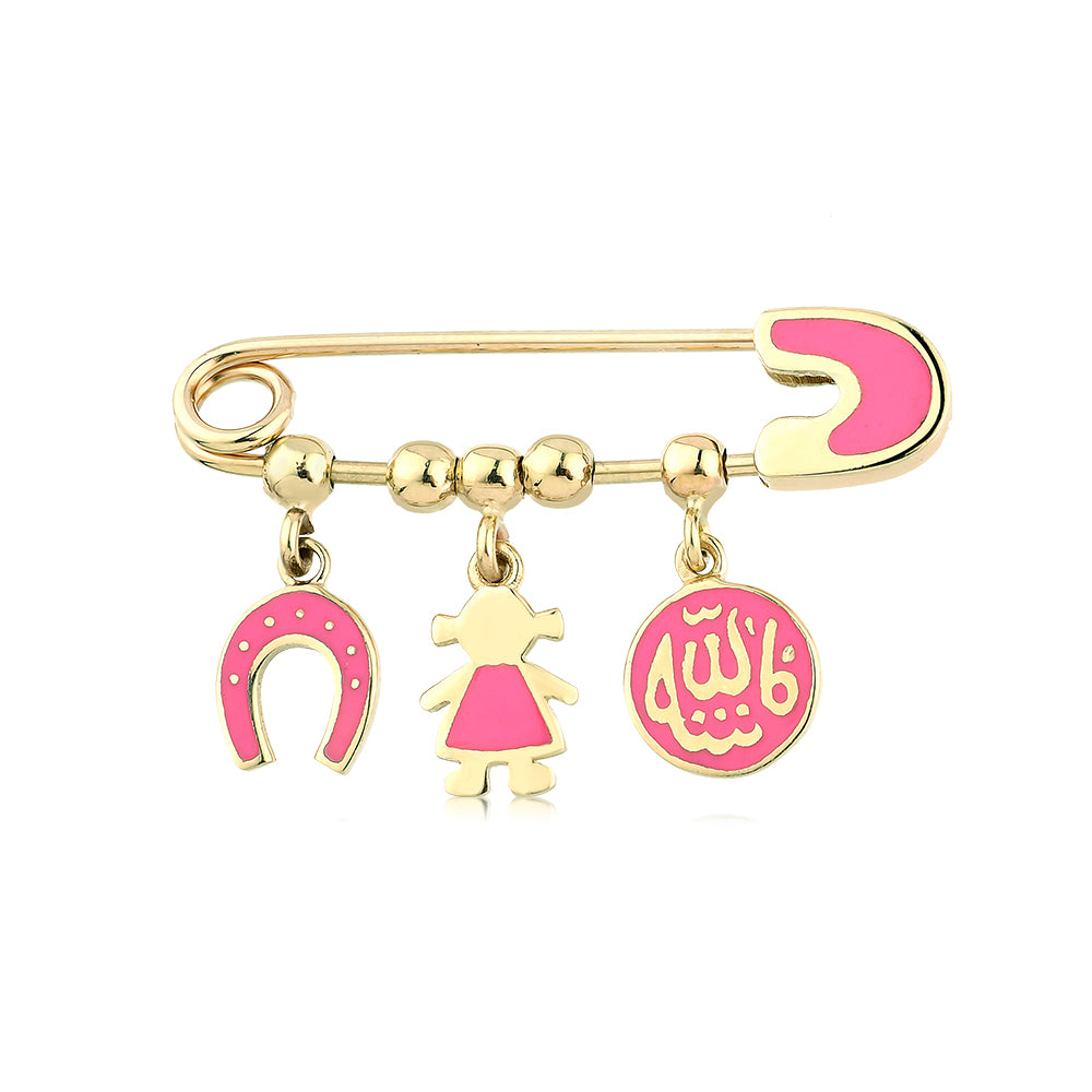 Çocuk Altın Bebek İğne IN2348