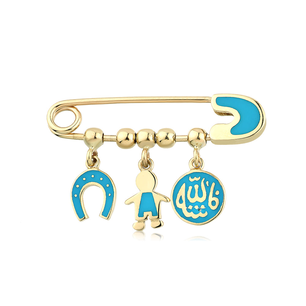 Çocuk Altın Bebek İğne IN2348