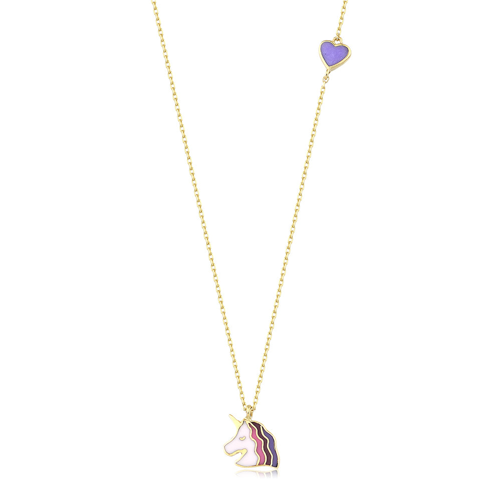 Çocuk Altın Kolye KL2466A