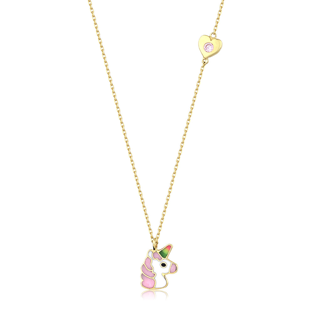 Çocuk Altın Kolye KL2477A