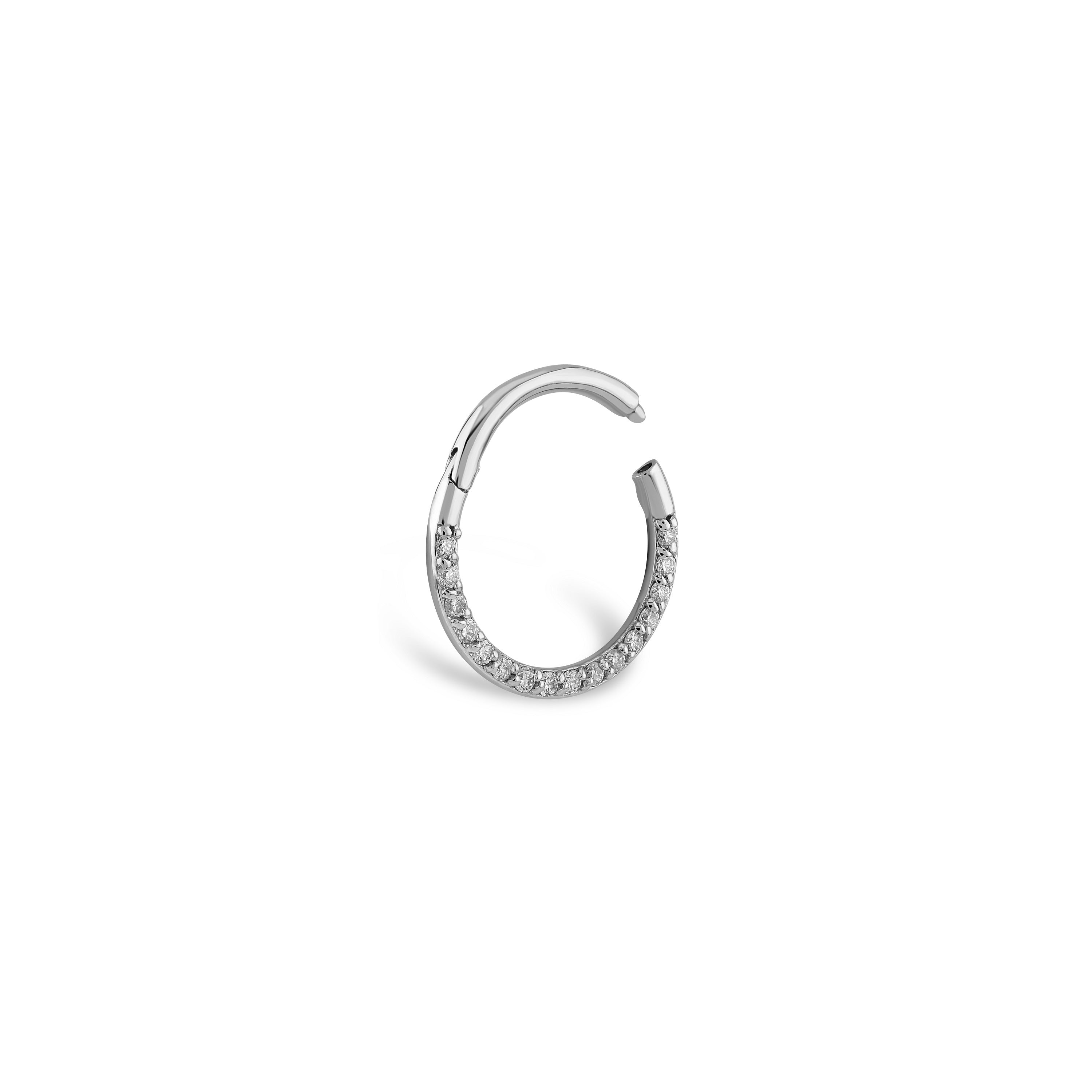 Halka Sıra Taş Pırlanta Piercing