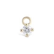 Pırlanta 0.07 CT Tek Taş Charm