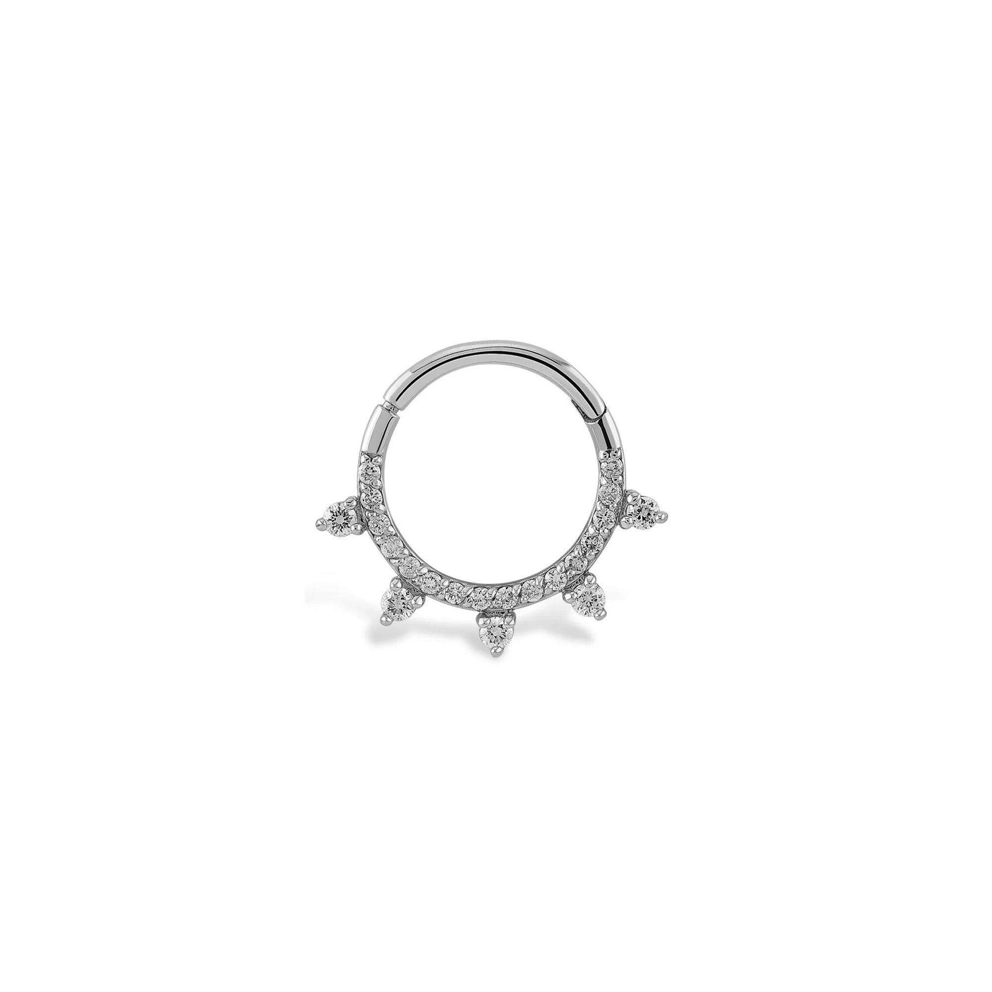 Halka Sıra Pırlanta Piercing