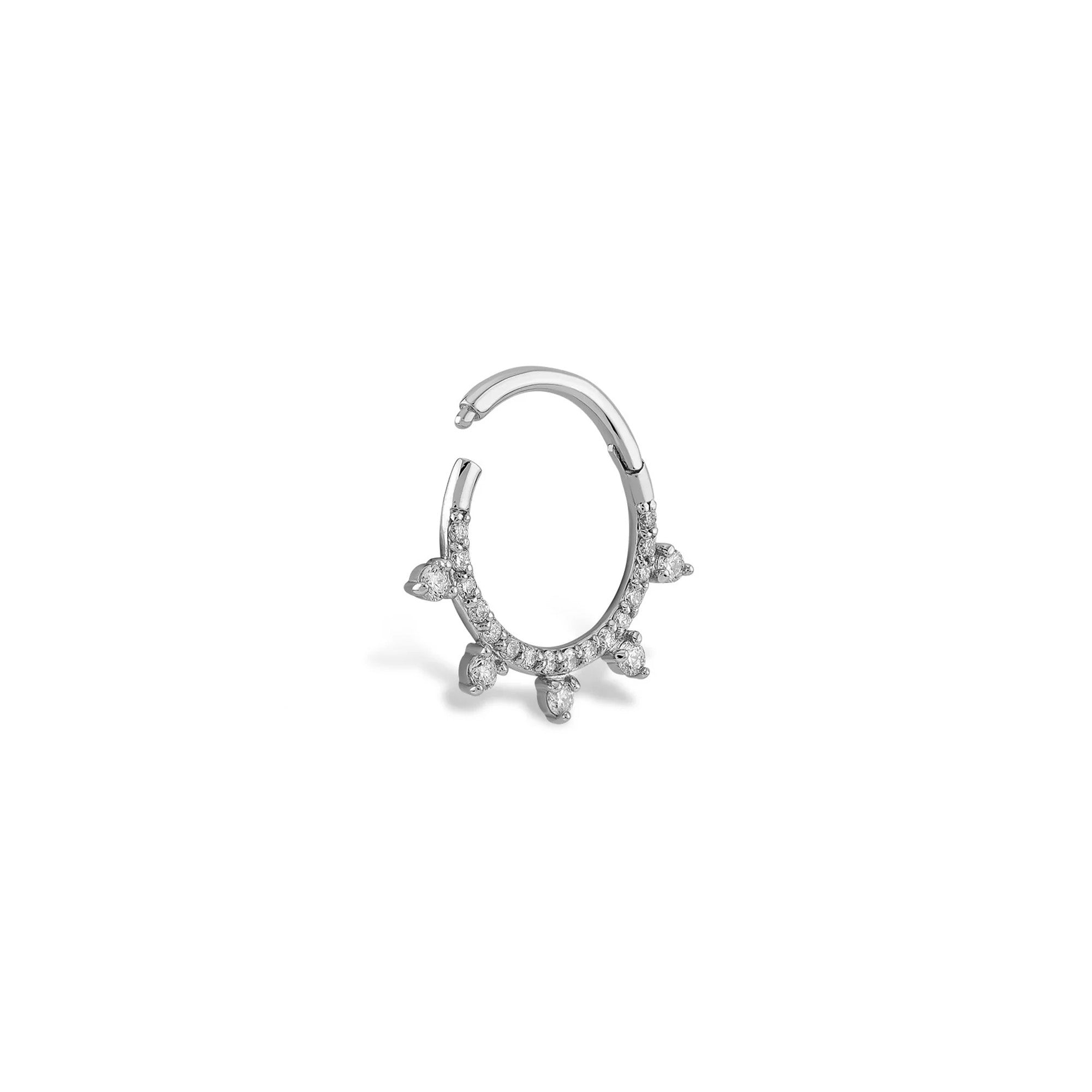 Halka Sıra Pırlanta Piercing
