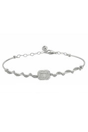 Altın Baget Taşlı Bilezik