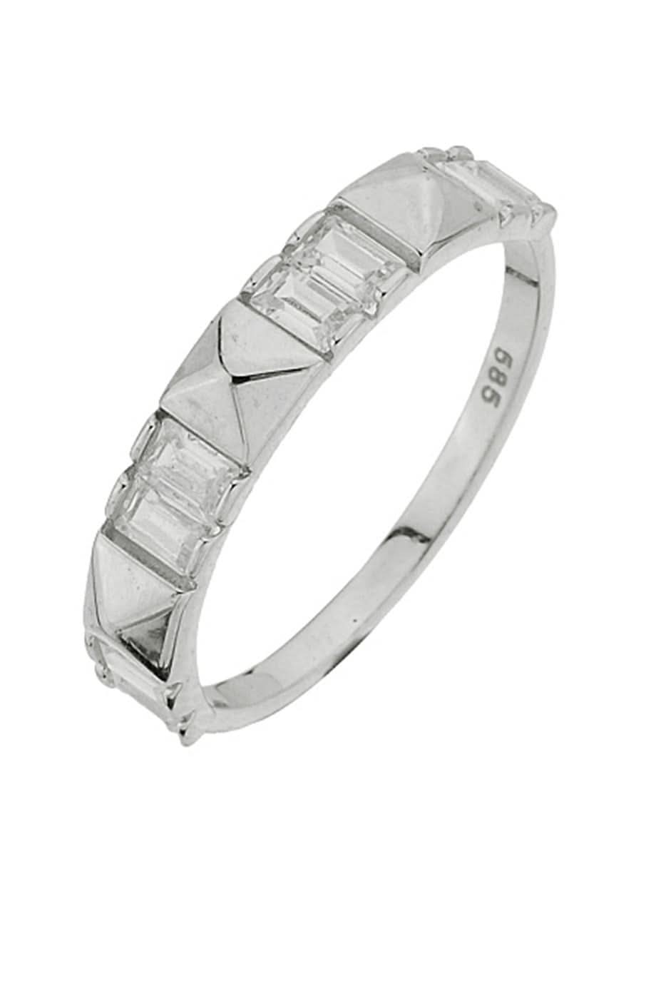 Altın Baget Taşlı Yüzük