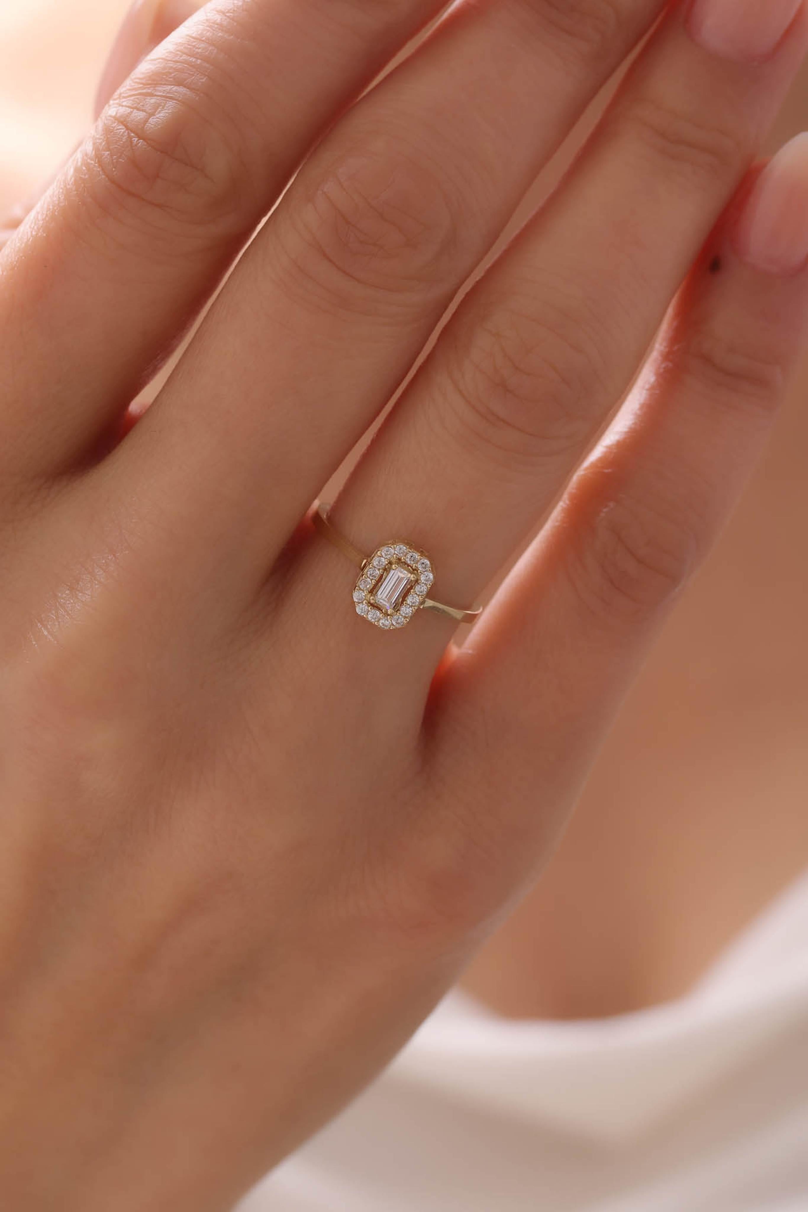 Altın Baget Yüzük