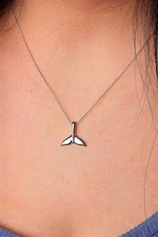 Altın Balık Kuyruğu Kolye