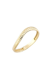 Altın Balık Sırtı Yüzük