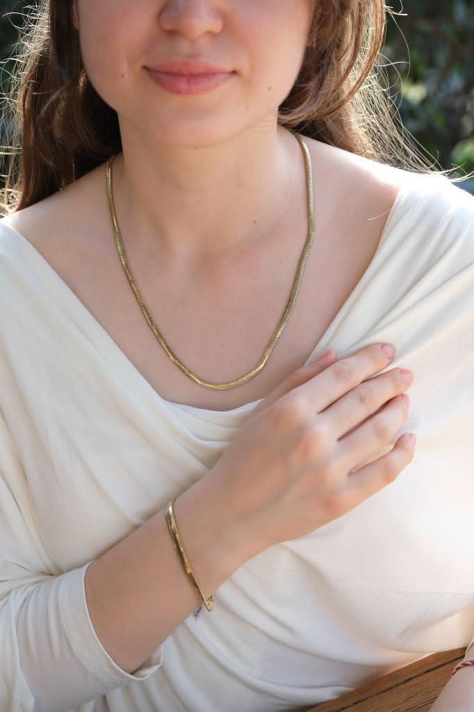 Altın Balıksırtı Set