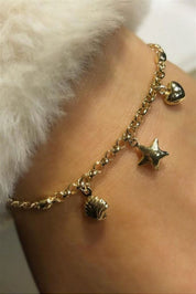 Altın Charm Bileklik